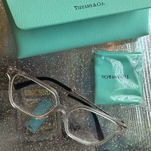 Tiffany & Co. Black and Gray Glasses Accessories